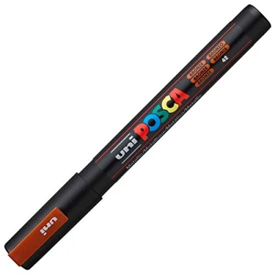 Abbildung von Uni Ball Fasermaler Posca PC 3M 0,9 1,3mm bronze