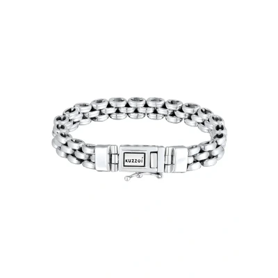 Abbildung von Kuzzoi Chunky Chain Armband, Herren, Größe: 21, Silber