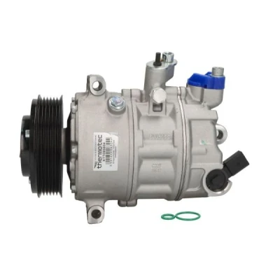 Abbildung von THERMOTEC KTT095004 Kompressor VOLKSWAGEN: Golf 6, 5 Schrägheck, Touran I, SKODA: Yeti, Octavia 2 Combi, Fabia Schrägheck