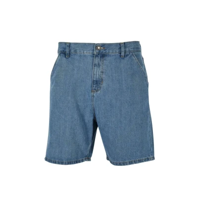 Abbildung von Urban Classics Jeans Shorts, Herren, Größe: Medium, Light blue washed