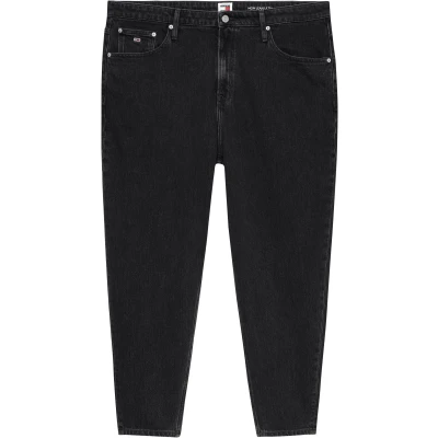 Abbildung von Tommy Jeans Curve MOM Tapered Fit, Damen, Größe: 42x32, Denim black