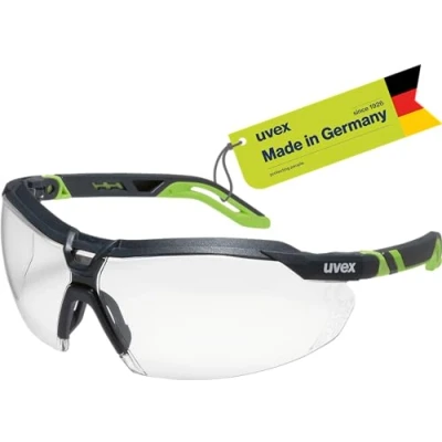 Abbildung von Uvex i 5 Premium Schutzbrille Bügelbrille extrem kratzfest, beschlagfrei &amp; verstellbar