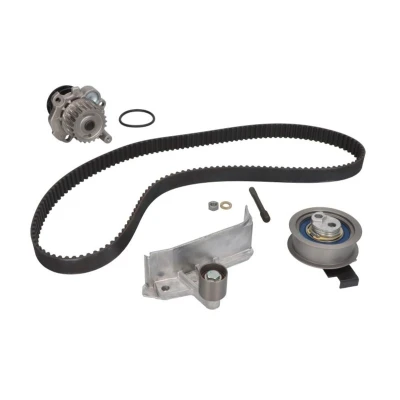 Abbildung von BOSCH 1 987 946 984 Wasserpumpe + Zahnriemensatz mit Spanndämpfer, Spannrolle 150 AUDI: A4 B6 Avant, B6/B7 Cabrio, Limousine, SEAT: Exeo ST