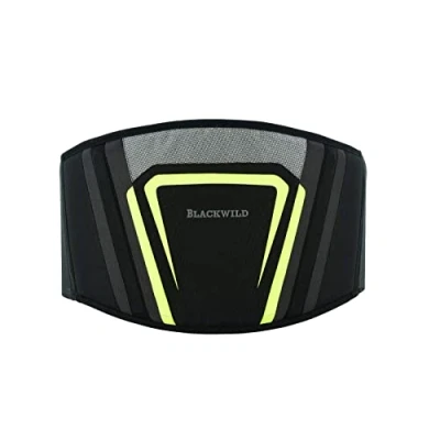 Abbildung von BLACKWILD Nierengurt Motorrad nierenwärmer Lendenwirbelstütze Nierengurt, Effektive Stabilisierung Herren und Damen, fluoreszierendes grau (2XL = 125 140cm Bauchumfang)