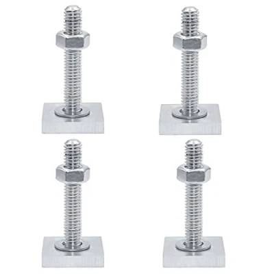Abbildung von Nuyoah T Nut Adapter Dachbox Nutensteine Dachträger Nutsteine Set M6 x 35mm für Relingträger Kompatibel zu Thule mit Muttern Unterlegscheiben, 4Stk (4)