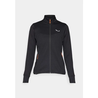 Abbildung von Salewa PUEZ Waffle Jacket Fleecejacke, Damen, Größe: 34, Black out