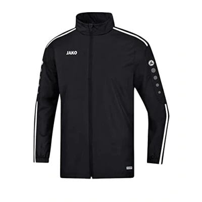 Abbildung von JAKO Kinder Kapuzenjacke Striker 2.0, schwarz/weiß, 140, 6819