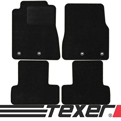 Abbildung von TEXER Textil Fußmatten Passend für Ford Mustang V FL Bj. 2009 2013 Basic