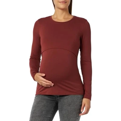Abbildung von Noppies Still NORE Langarmshirt Brown, Damen, Größe: XL, Brown