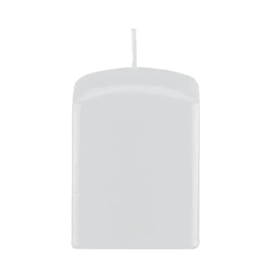 Abbildung von Quader Kerzen, Block quadratische Kerzen Weiß 6 x Ø 6/6 cm, 4 Stück