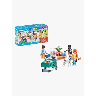 Abbildung von Playmobil® Konstruktions Spielset My Figures: Shopping (71541), Life, (80 St), Made in Europe