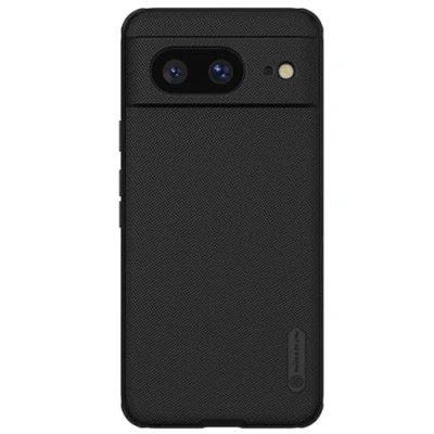 Abbildung von Nillkin Schutzhülle für Google Pixel 8 (15,7 cm (6,2 Zoll), supermattiert, Harte Rückseite, weicher Rand (PC + TPU), stoßdämpfend, erhöhte Einfassung, Kameraschutz