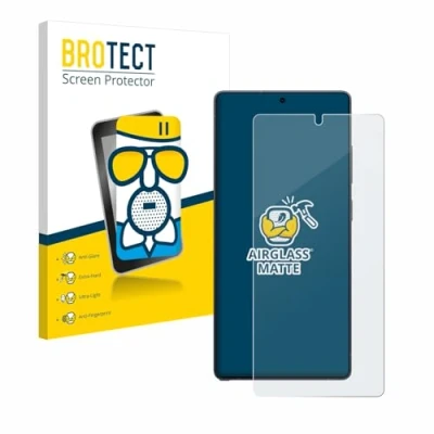 Abbildung von BROTECT Entspiegelungs Schutzglas für Samsung Galaxy S25 Ultra Schutz Folie Glas Matt [Extrem Kratzfest 9H, Anti Reflex, Fingerprint]
