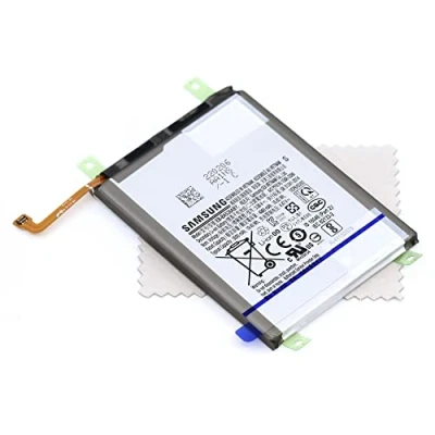 Abbildung von Akku für Samsung Original EB BA536ABY Galaxy A33 5G (A336B) mit mungoo Displayputztuch