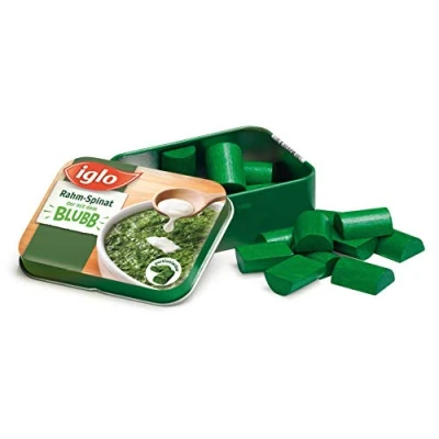 Abbildung von Erzi® Kaufladensortiment Erzi Spinat von Iglo in der Dose Kaufladenzubehör
