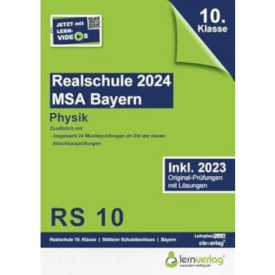 Abbildung von Original Prüfungen Realschule Bayern 2024 Physik: MSA Physik