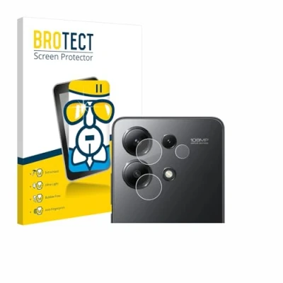 Abbildung von BROTECT Schutzglas für Xiaomi Redmi Note 13 5G (NUR Kameraschutz) Schutzfolie Panzer Folie Glas [Extrem Kratzfest 9H, Anti Fingerprint,