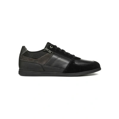 Abbildung von Geox U Renan Sportlicher Schnürer, Herren, Größe: 40, Black anthracite Schuhe