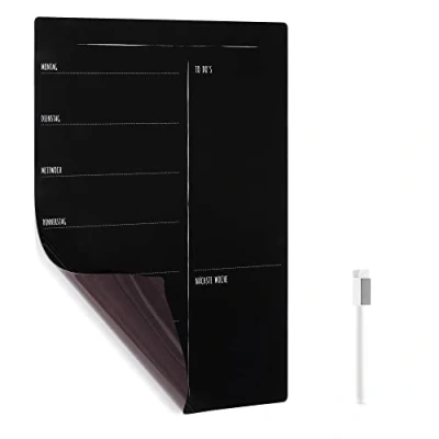 Abbildung von Navaris Magnettafel Wochenplaner Abwischbarer Kalender für Kühlschrank, (1 tlg)