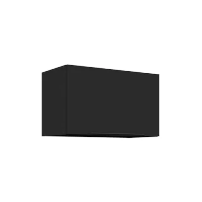 Abbildung von Küchen Preisbombe Hängeschrank 60 cm Küche SIENA Schwarz Küchenzeile Küchenblock Einbauküche Höhe 36