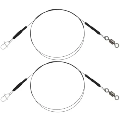 Abbildung von Spro Freestyle Titan Titanium Vorfach 20cm 0,24mm/4kg Raubfisch Vorfächer