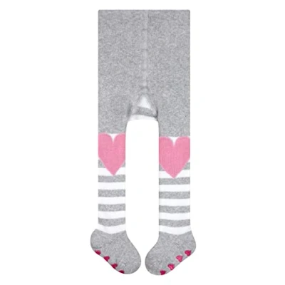 Abbildung von FALKE Unisex Baby Strumpfhose Crawler Girl, Baumwolle, 1 Stück, Grau (Storm Grey 3820), 62 68