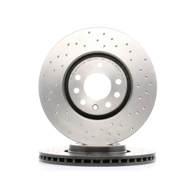 Abbildung von BREMBO XTRA LINE 09.9369.1X Bremsscheibe 308 25 5 gelocht/innenbel. beschichtet hochgekohlt OPEL: Adam, Astra H Schrägheck, Corsa D Schrägheck