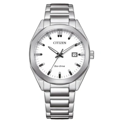 Abbildung von Citizen Solaruhr BM7620 83A, Armbanduhr, Herrenuhr, Damenuhr, Edelstahlarmband, Datum