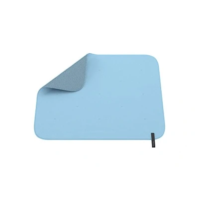 Abbildung von Quinny 2 in1 Decke für Kinderwagen und Babyschale, kuschelig weich hält schön warm, einfache Befestigung, Wendedecke einen neuen Look, sky