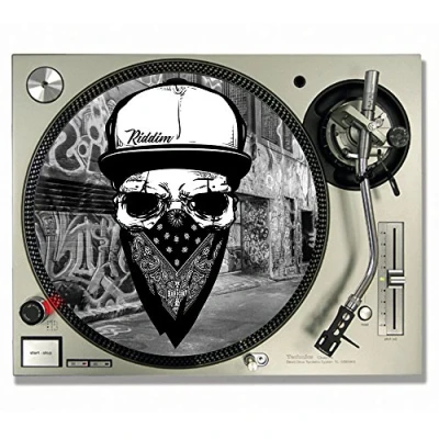 Abbildung von Riddim DJ Slipmats / Turntable Vinyl (einzeln) (30,5 cm)
