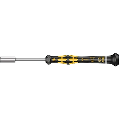 Abbildung von Wera 1569 ESD Steckschlüssel, Schwarz, 9,7 cm, 6 15,7 cm