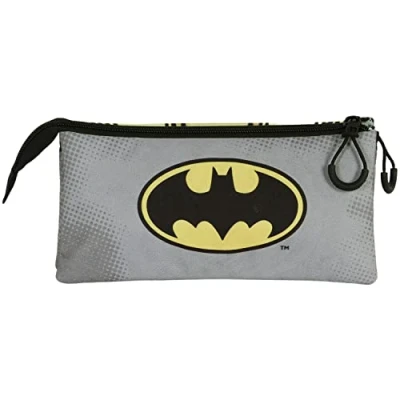 Abbildung von Batman Batdress Fan Dreifach Federmäppchen 2.0, Schwarz, 23 x 11 cm