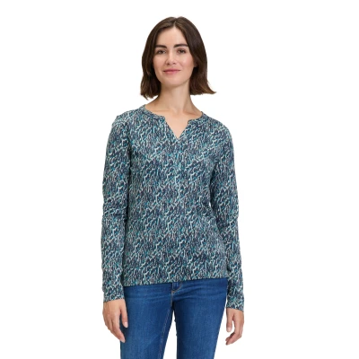 Abbildung von Betty &amp; Co Bluse, Damen, Größe: XL, Dark blue petrol