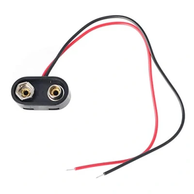Abbildung von AccuCell Batterieclip für 9 V Block T Form High Quality