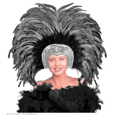 Abbildung von W WIDMANN MILANO Party Fashion Federkopfschmuck Brazil, Samba, Hut, Kopfschmuck, Accessoire, Mottoparty, Karneval
