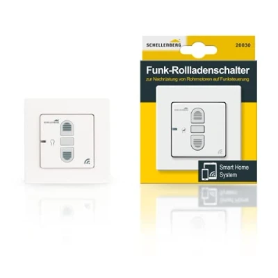 Abbildung von SCHELLENBERG Rollladen Funksteuerung &quot;20030&quot;, Rollläden &amp; Markisen, Unterputz, Funk Smart Home