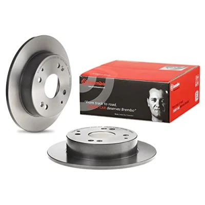 Abbildung von BREMBO COATED DISC LINE 08.5803.21 Bremsscheibe 260 9 4 voll beschichtet mit Schrauben HONDA: Accord 6 Coupe, Limousine