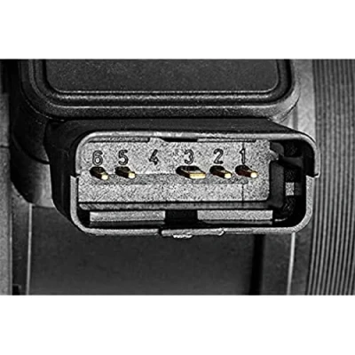 Abbildung von VALEO 253747 Luftmassenmesser mit integriertem Lufttemperatursensor CITROËN: C5 II Kombi, C6 Limousine, C8, FIAT: Ulysse II, I