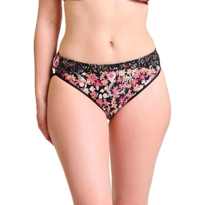 Abbildung von Sans Complexe Ava Fantasie Brief Schwarz/Rosa Baumwolle Small Damen