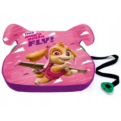 Abbildung von Paw Patrol Skye Kindersitz, Autositz, Ständer für Mädchen 15 36 kg, 125 150 cm