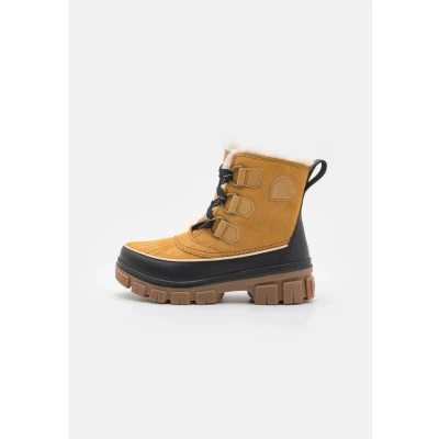 Abbildung von Sorel Torino WP Snowboot/Winterstiefel, Damen, Größe: 40, Curry/black Schuhe
