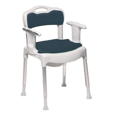 Abbildung von Nottingham Rehab Supplies (NRS) Swift 4 in 1 Kombistuhl Dusch und Toilettenstuhl
