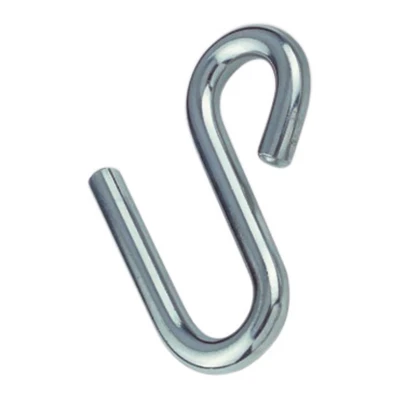 Abbildung von S Haken ohne Sicherung 10 x 104 mm Edelstahl 316 (A4)