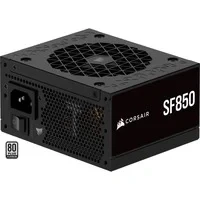Abbildung von CORSAIR SF850 (2024) Vollständig Modulares Geräuscharmes 80 PLUS Platinum ATX Netzteil 3.1 Kompatibel PCIe 5.1 Fähig SFX to Halterung im Lieferumfang Enthalten Schwarz