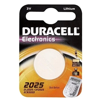 Abbildung von Duracell Lithium Knopfzelle, CR2025 / DL2025 5003LC E SB T14 280 205, 3V 1 Stück