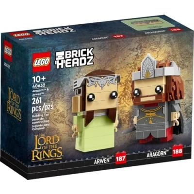 Abbildung von LEGO® BrickHeadz 40632 Aragorn™ und Arwen™