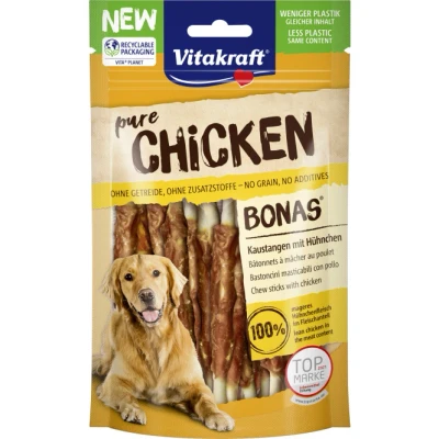 Abbildung von Vitakraft pure Chicken Bonas Kaustangen mit Huhn