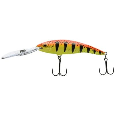 Abbildung von Rapala Deep Tail Dancer Angelköder Angelzubehör aus Balsaholz Stabile Tauchschaufel Süßwasser Spinnköder Lauftiefe 6m Fischköder 9cm, 13g Hergestellt in Estland Flash Perch