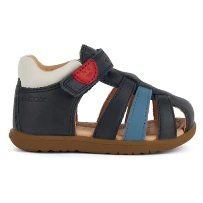 Abbildung von Geox Baby Jungen B MACCHIA Boy Sandal, Navy/LT Blue, 18 EU