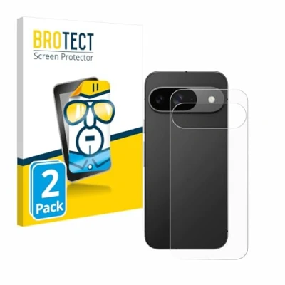 Abbildung von BROTECT (2 Stück Schutzfolie für Google Pixel 9 (Rückseite) Displayschutz Folie Ultra Klar